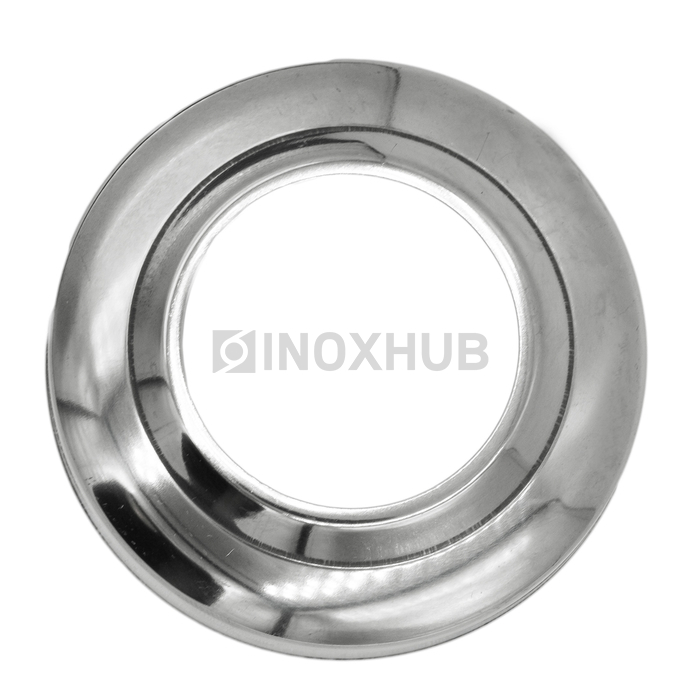 Низ стойки фигурный, Ø42.4×78.0 мм, AISI 304, GRIT 600