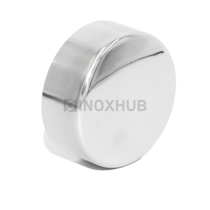 Заглушка внешняя штамп., Ø38.1 мм, AISI 316, GRIT 600