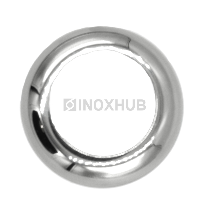 Низ стойки средний декоративный, Ø38.1×83.0 мм, AISI 304, GRIT 600