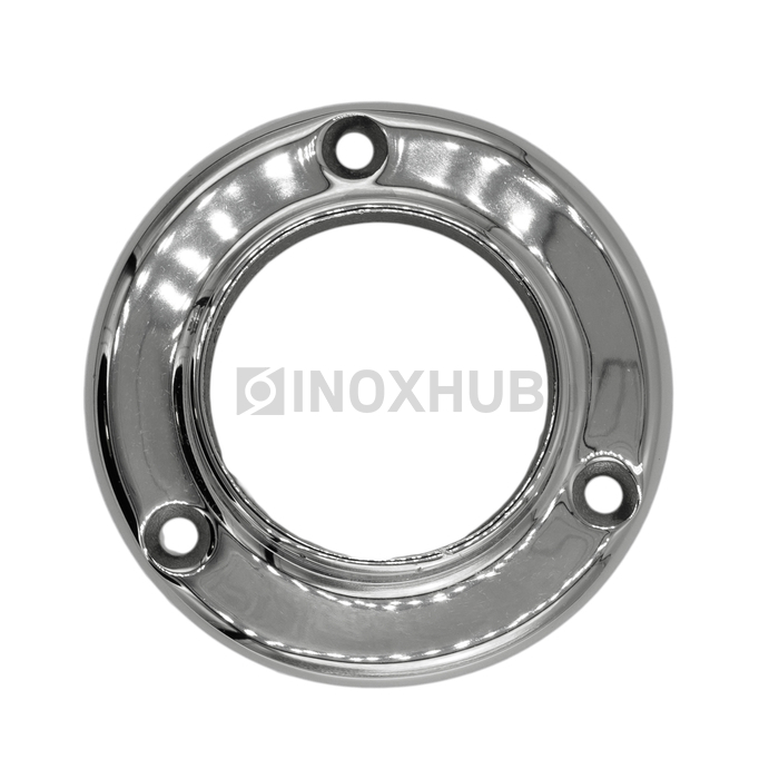 Фланец настенный литой, Ø50.8 мм, AISI 316, GRIT 600