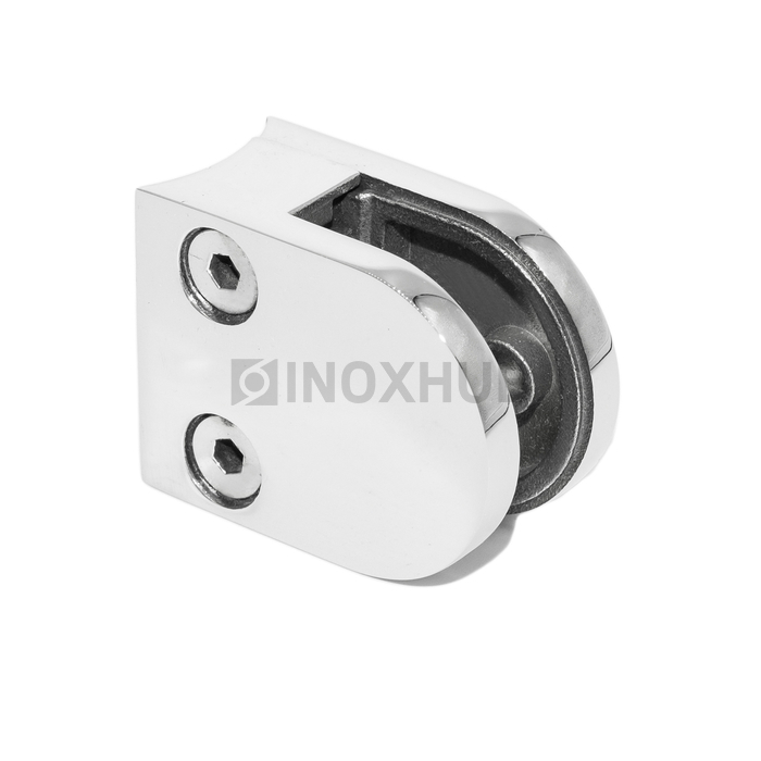 Стеклодержатель литой Ø38.1 мм, стекло 8.0 мм, AISI 316, GRIT 600