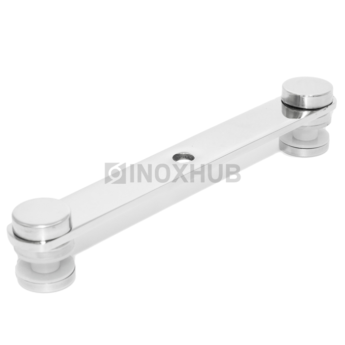 Стеклодержатель пластина двойной, стекло 6.0-18.0 мм, AISI 316, GRIT 600