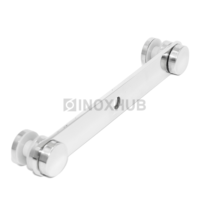 Стеклодержатель пластина двойной, стекло 6.0-18.0 мм, AISI 316, GRIT 600