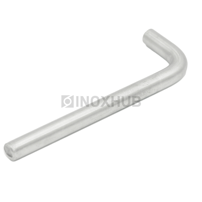Гнутик нержавеющий длинный Ø12.0 мм 150.0×60.0 мм AISI 304