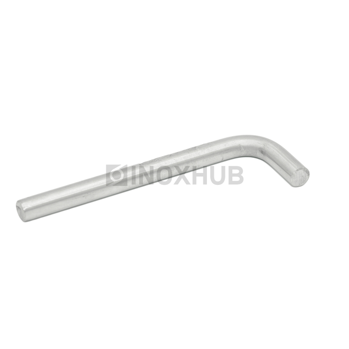 Гнутик нержавеющий длинный Ø12.0 мм, 150.0×60.0 мм, AISI 304