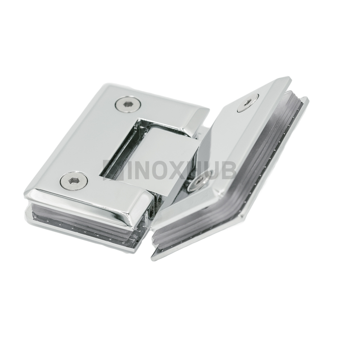 Петля (302 PC) стекло-стекло 135°, полированный хром