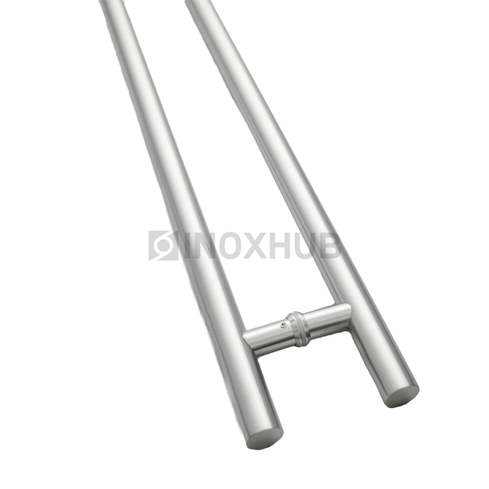 Ручка (633-1000 SSS) 32×825×1000 мм, стекло 8-12 мм, нерж. сталь матовая