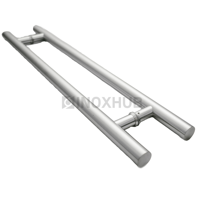 Ручка (633-800 SSS) 32×625×800 мм, стекло 8-12 мм, нерж. сталь матовая