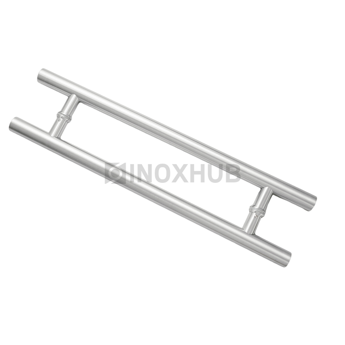 Ручка (633-600 SSS) 32×425×600 мм офисная ручка стекло 8-12 мм нерж. сталь матовая