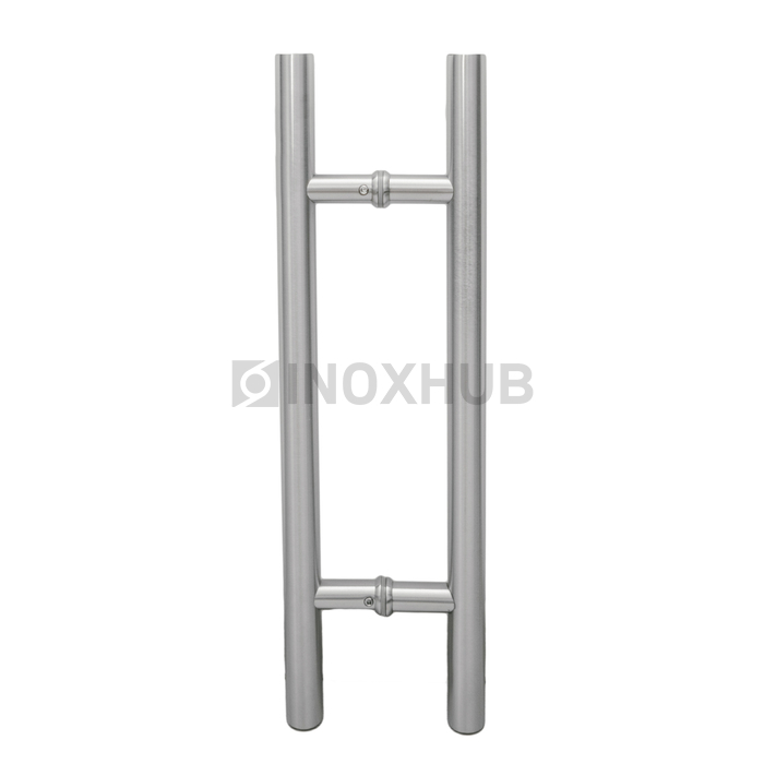 Ручка (633-450 SSS) 32×275×450 мм офисная ручка стекло 8-12 мм нерж. сталь матовая