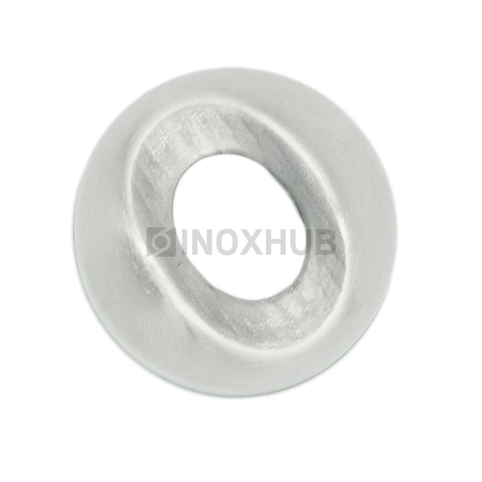 Соединение поручня со стойкой штамп. под 90° Ø25.4 мм AISI 304 GRIT 320