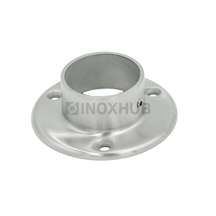 Фланец настенный литой Ø38.1 мм AISI 304 GRIT 320