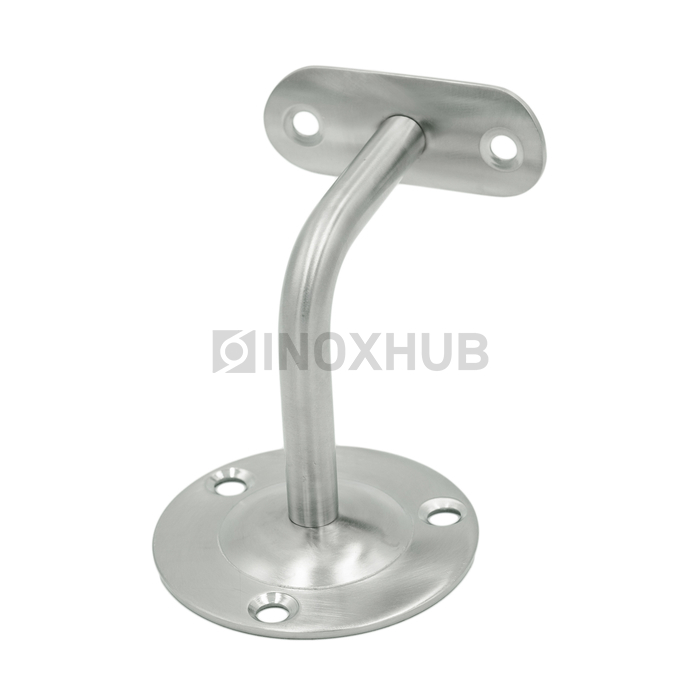 Крепление пристенного поручня с ложементом (Ø50.8) AISI 304 GRIT 320