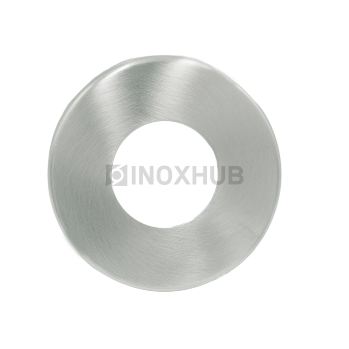 Низ стойки большой декоративный, Ø38.1×84.0 мм, AISI 304, GRIT 320