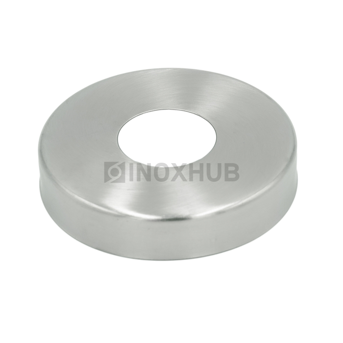 Низ стойки большой декоративный, Ø38.1×105.0 мм, AISI 304, GRIT 320