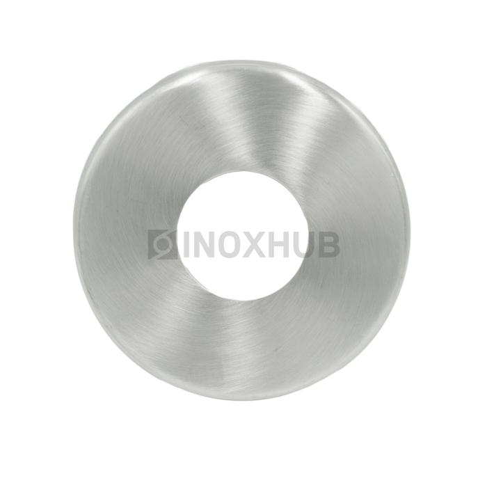 Низ стойки большой декоративный, Ø38.1×105.0 мм, AISI 304, GRIT 320