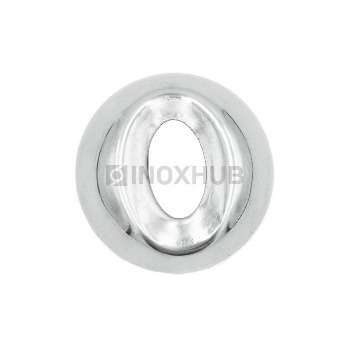 Соединение поручня со стойкой штамп. под 90°, Ø50.8 мм, AISI 304, GRIT 600