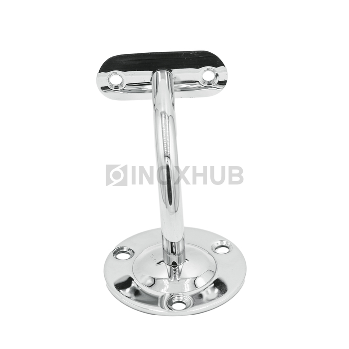 Крепление пристенного поручня с ложементом (Ø50.8) сварное (комб), AISI 201, GRIT 600