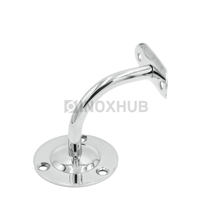 Крепление пристенного поручня с ложементом (Ø50.8) сварное (комб) AISI 201 GRIT 600