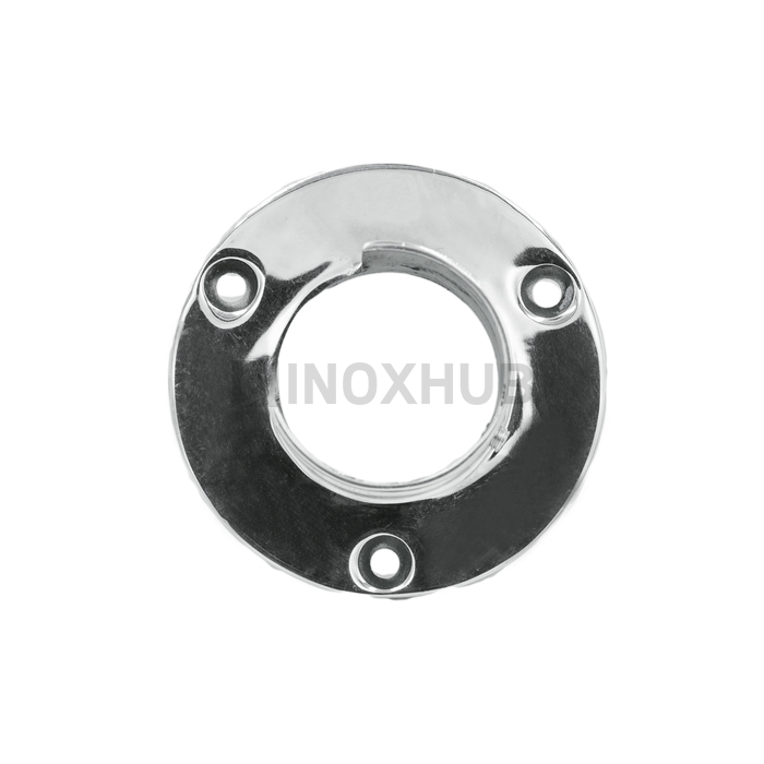 Фланец для поручня с пазом, Ø42.4 мм, AISI 304, GRIT 600