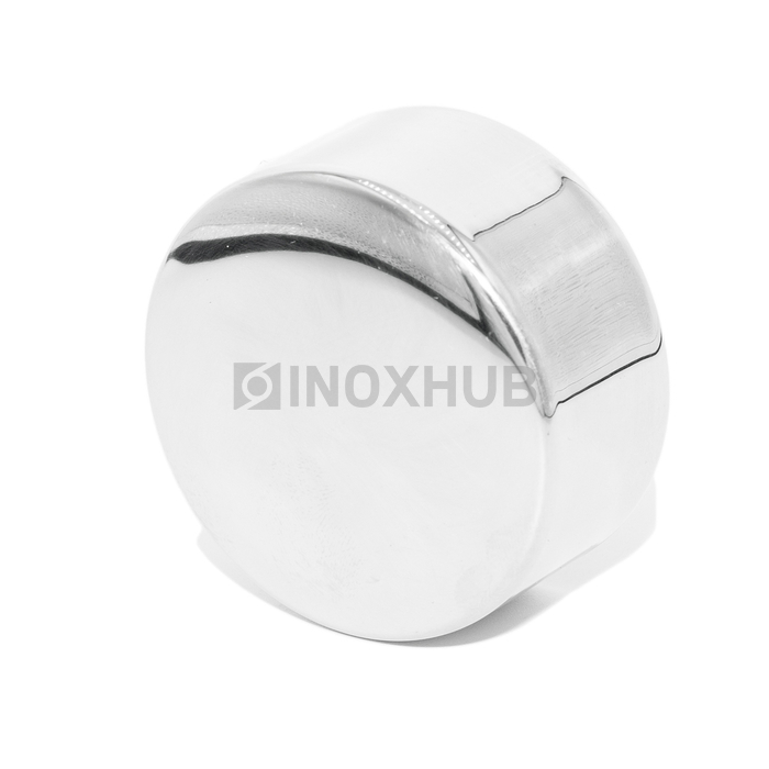 Заглушка для деревянного и пластикового поручня, Ø49.0 мм, AISI 304, GRIT 600