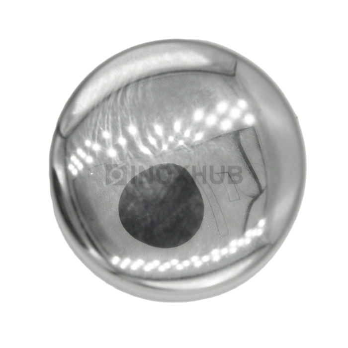 Заглушка для деревянного и пластикового поручня, Ø49.0 мм, AISI 304, GRIT 600