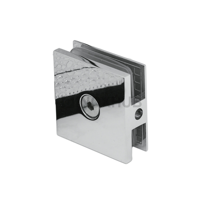 Коннектор (721 PC) стекло-стена, 1 отверстие, полированный хром