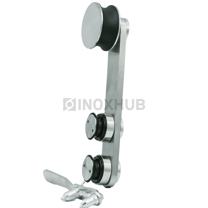 Каретка (810 SSS) плоская под зенковку, нерж. сталь матовая