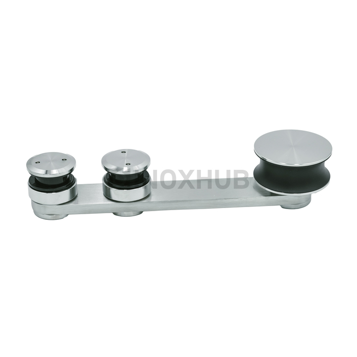 Каретка (810a SSS) плоская без зенковки нерж. сталь матовая