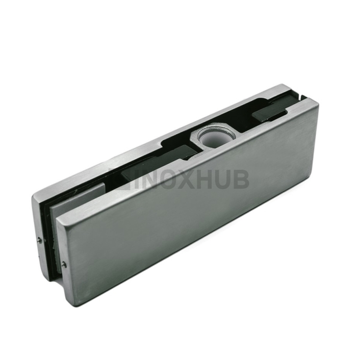 Фитинг верхний (120 SSS), стекло 10-12 мм, нерж. сталь матовая