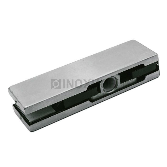 Фитинг верхний (120 SSS) стекло 10-12 мм нерж. сталь матовая