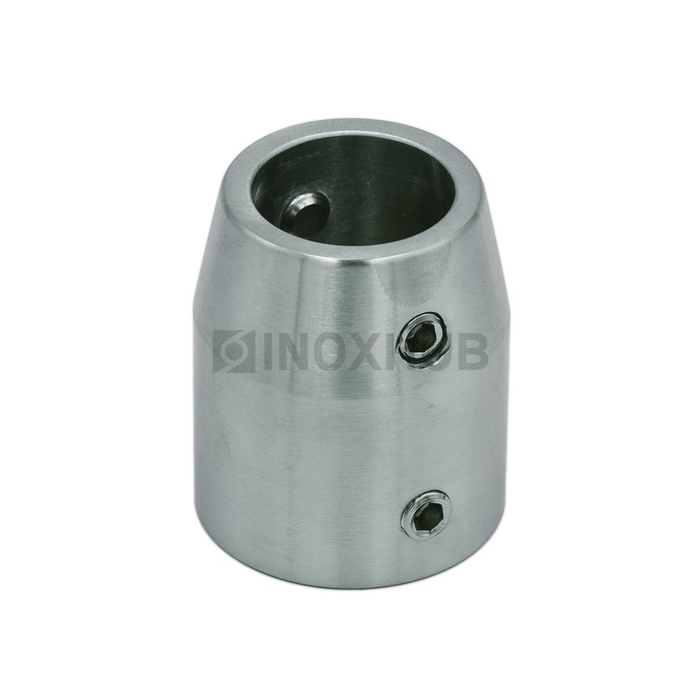 Крепление (832 SSS) трека Ø25 мм к стене нерж. сталь матовая