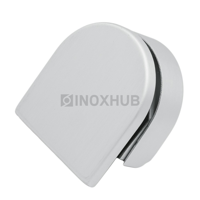 Ответная часть (86-3 AL) на стекло, Анодированый алюминий