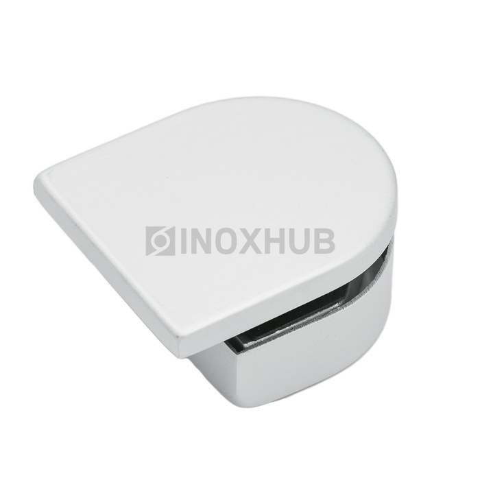 Ответная часть (86-3 AL) на стекло, Анодированый алюминий