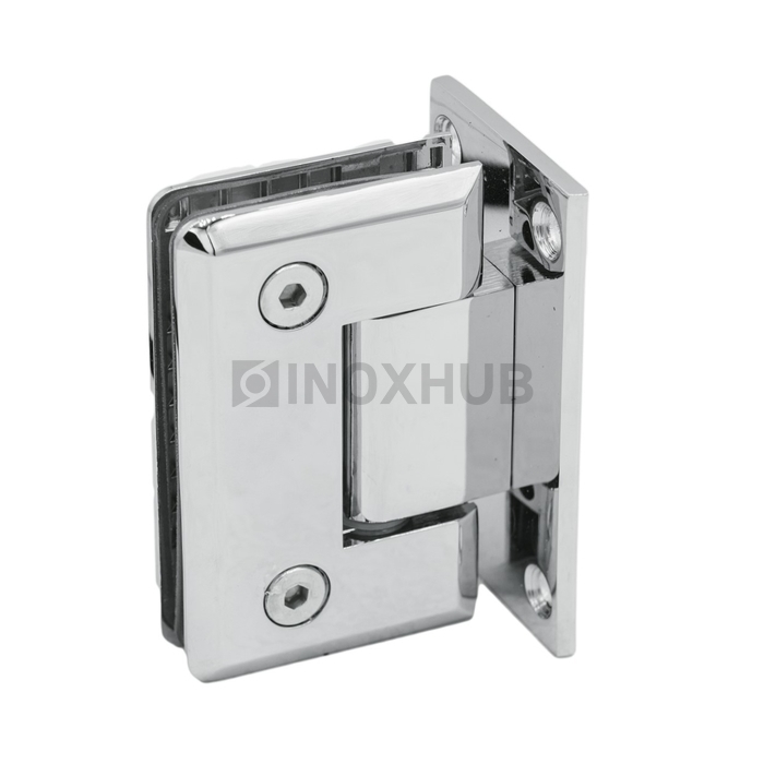 Петля (301 PC) стена-стекло двустороннее крепление, полированный хром