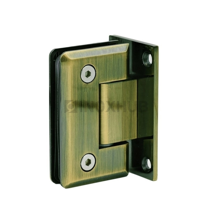 Петля (301 Bronze) стена-стекло двустороннее крепление, под Бронзу