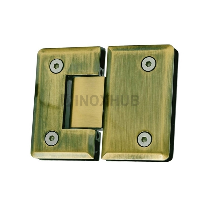 Петля (303 Bronze) стекло-стекло 180°, под Бронзу