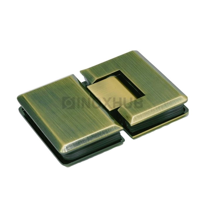 Петля (303 Bronze) стекло-стекло 180°, под Бронзу