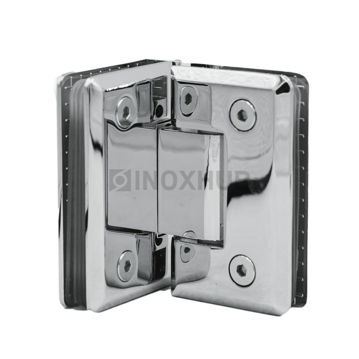 Петля (304 PC) стекло-стекло 90°, полированный хром