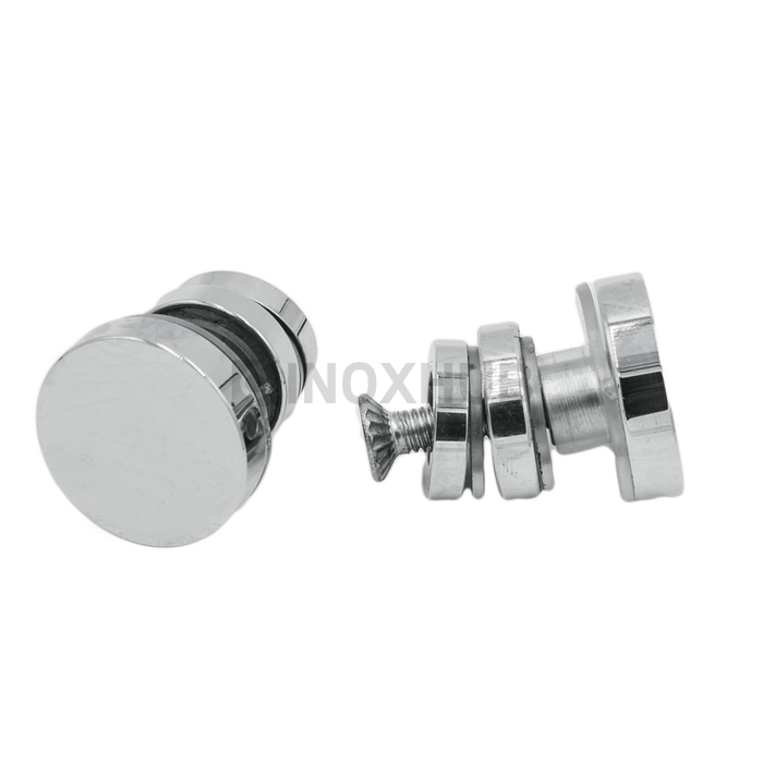 Крепление (449 PSS) трека 30х10 к стеклу , нерж сталь полированная