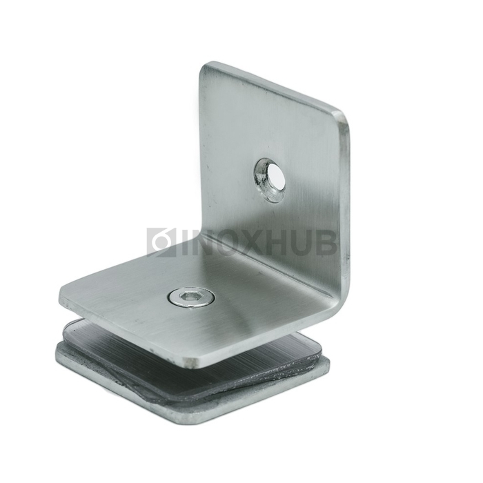 Коннектор L-обр (732 SC) стекло-стена матовый