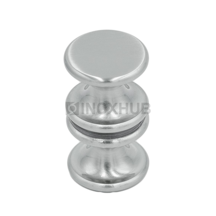 Кноб (691 SC), стекло 6.0-12.0 мм, хром матовый