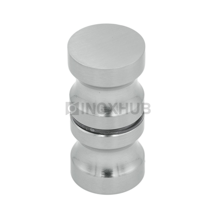 Кноб (692 SC), стекло 6.0-12.0 мм, матовый хром