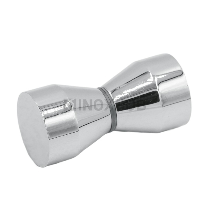 Кноб (693 PC) стекло 6.0-12.0 мм полированный хром