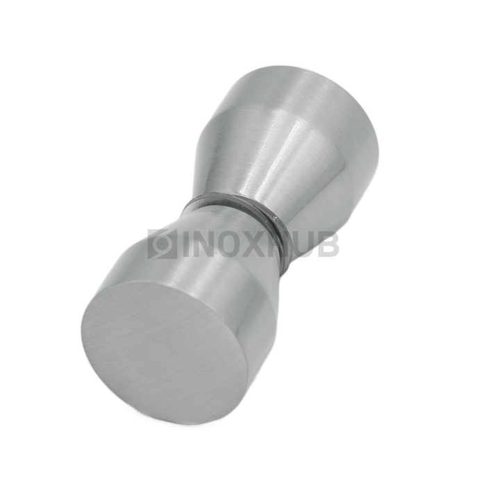 Кноб (693 SC), стекло 6.0-12.0 мм, матовый хром