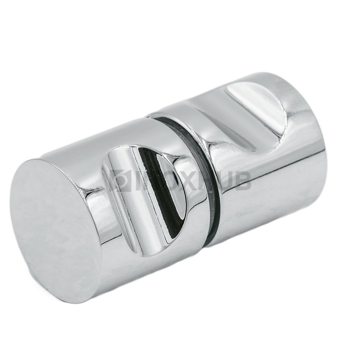 Кноб (696 PC) стекло 6.0-12.0 мм полированный хром