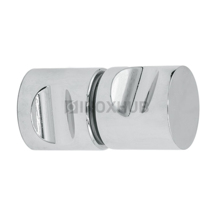 Кноб (696 PC), стекло 6.0-12.0 мм, полированный хром