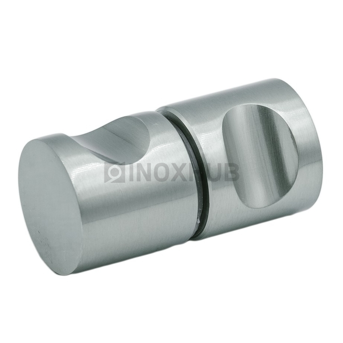 Кноб (696 SC) стекло 6.0-12.0 мм матовый хром