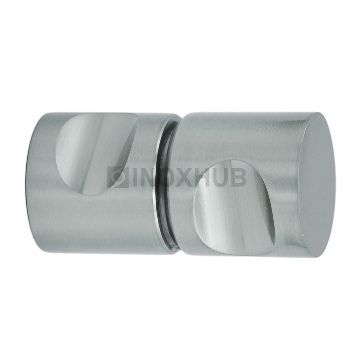 Кноб (696 SC), стекло 6.0-12.0 мм, матовый хром