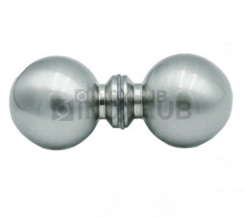 Кноб шар (698 SC), стекло 6.0-12.0 мм, матовый хром